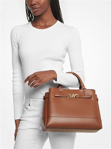 michael kors large reed satchel|Michael Kors small satchel handbag.